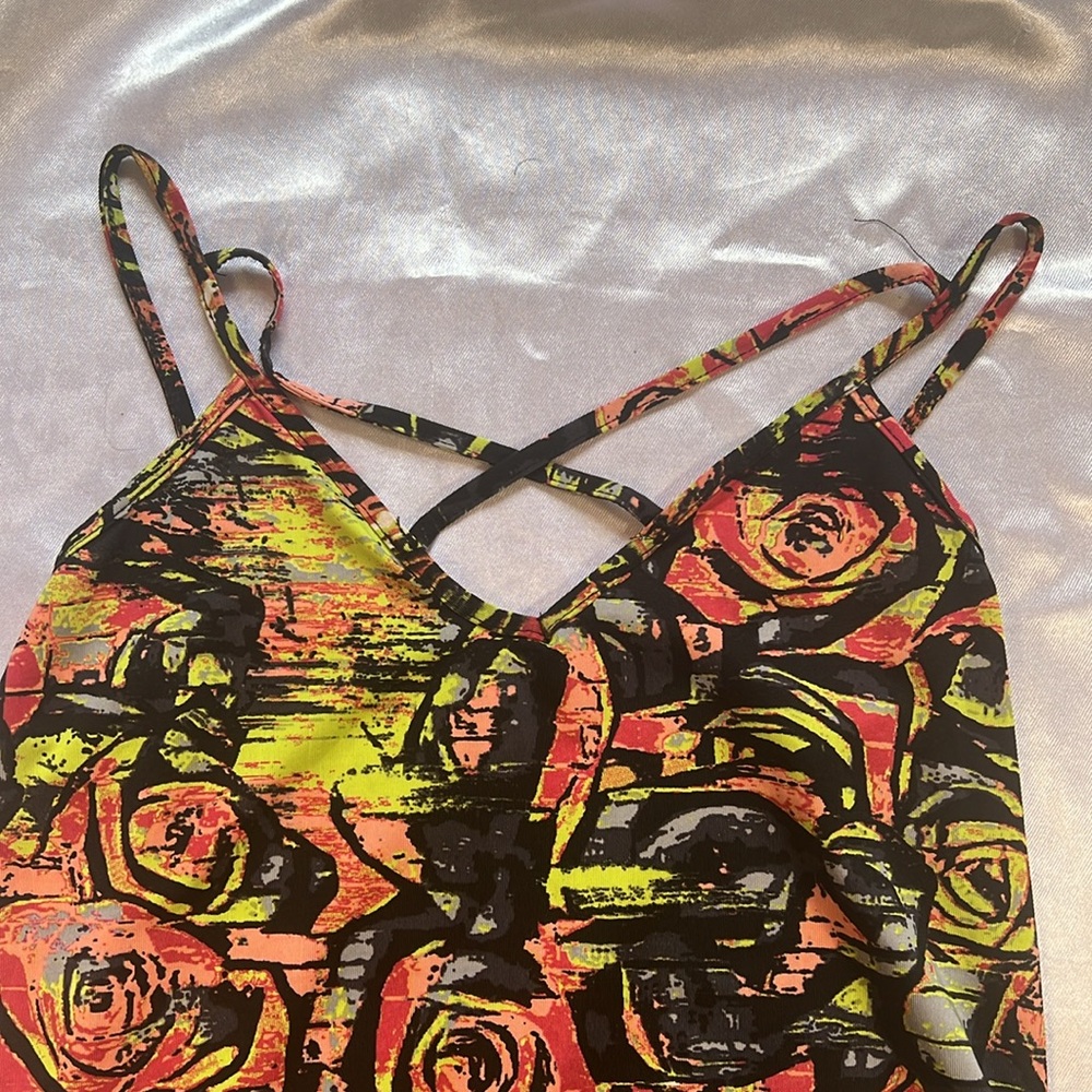 NWOT Floral Midi Colorful Dress - Picture 5 of 9